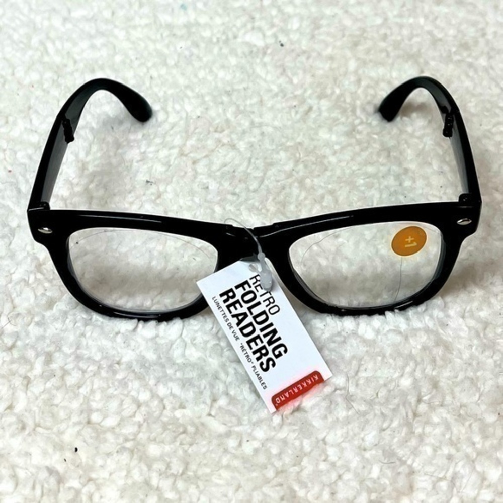 Kikkerland Retro Folding Reading Glasses +1.00
